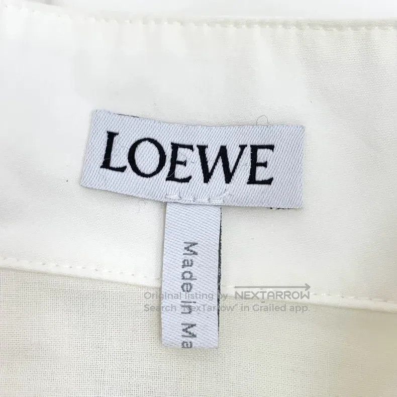 Loewe Loewe Multicolor Logo Printed Cotton Shirt Dress Size XS / US 0-2 / IT 36-38 - 5 Thumbnail