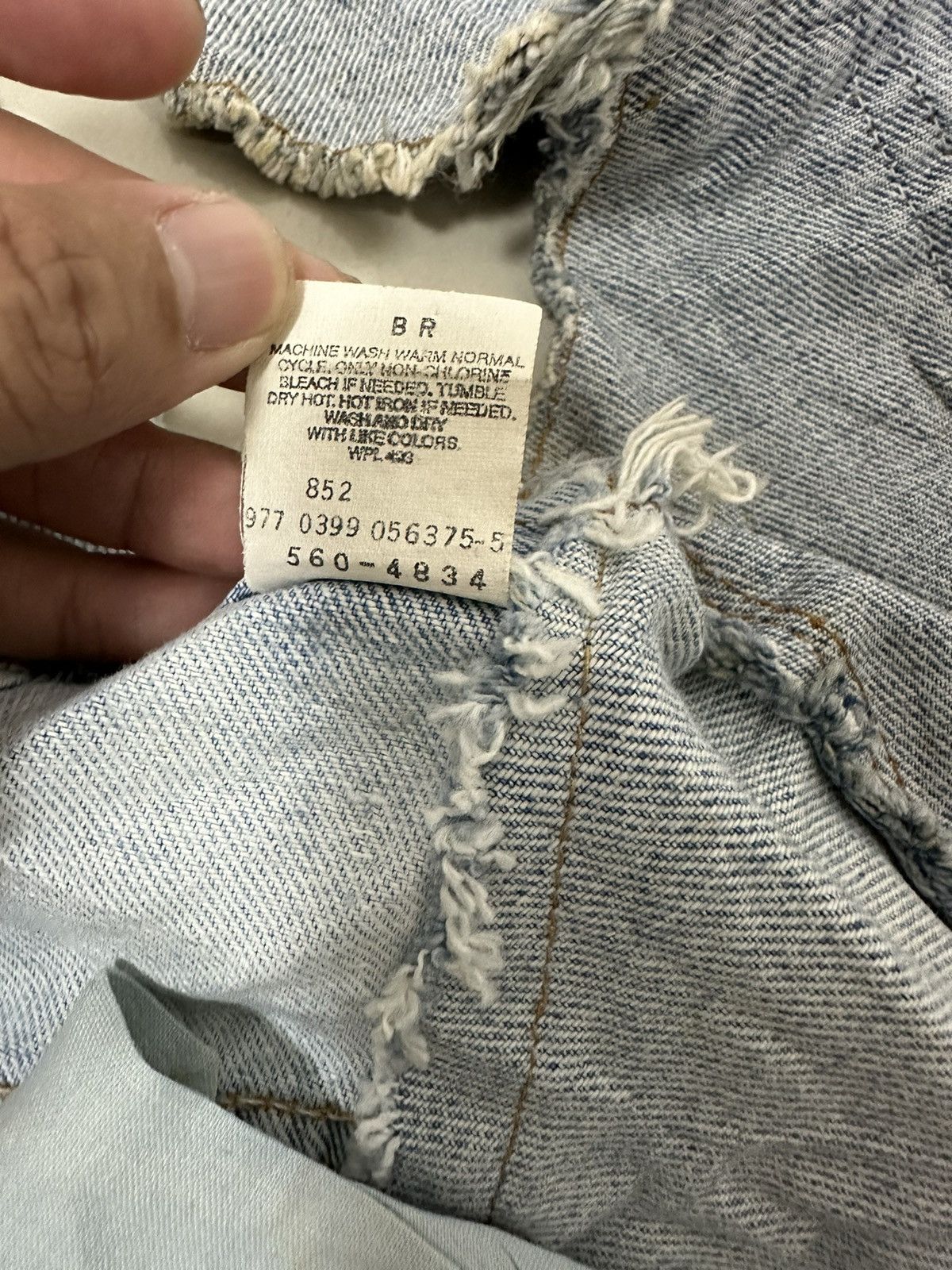 Levi's × Vintage Vintage Levi’s Patchwork Vest Design Size US M / EU 48-50 / 2 - 9 Thumbnail