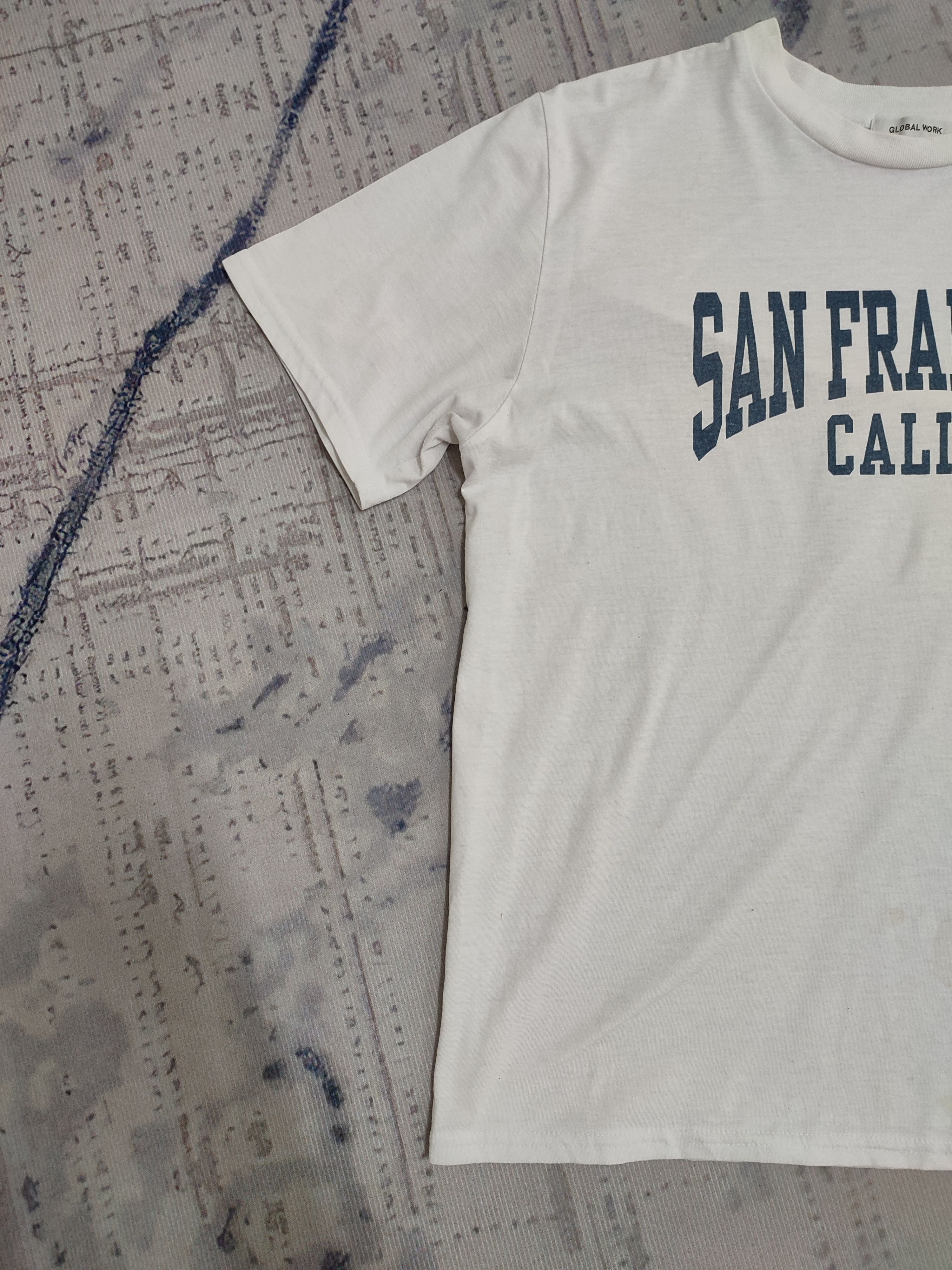Global Work San Francisco GLOBAL WORK VINTAGE TEE Size US M / EU 48-50 / 2 - 4 Thumbnail