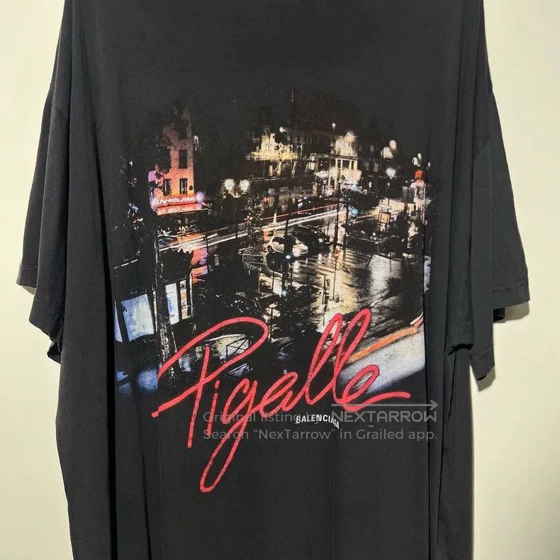Balenciaga Balenciaga 24SS Black City Print Tee. Size US XXL / EU 58 / 5 - 3 Thumbnail