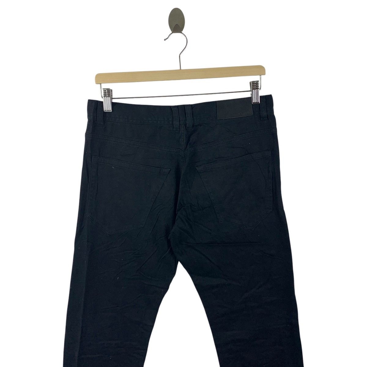Issey Miyake × Japanese Brand × Tete Homme TETE HOMME issey miyake black colour jeans Size US 31 - 16 Thumbnail