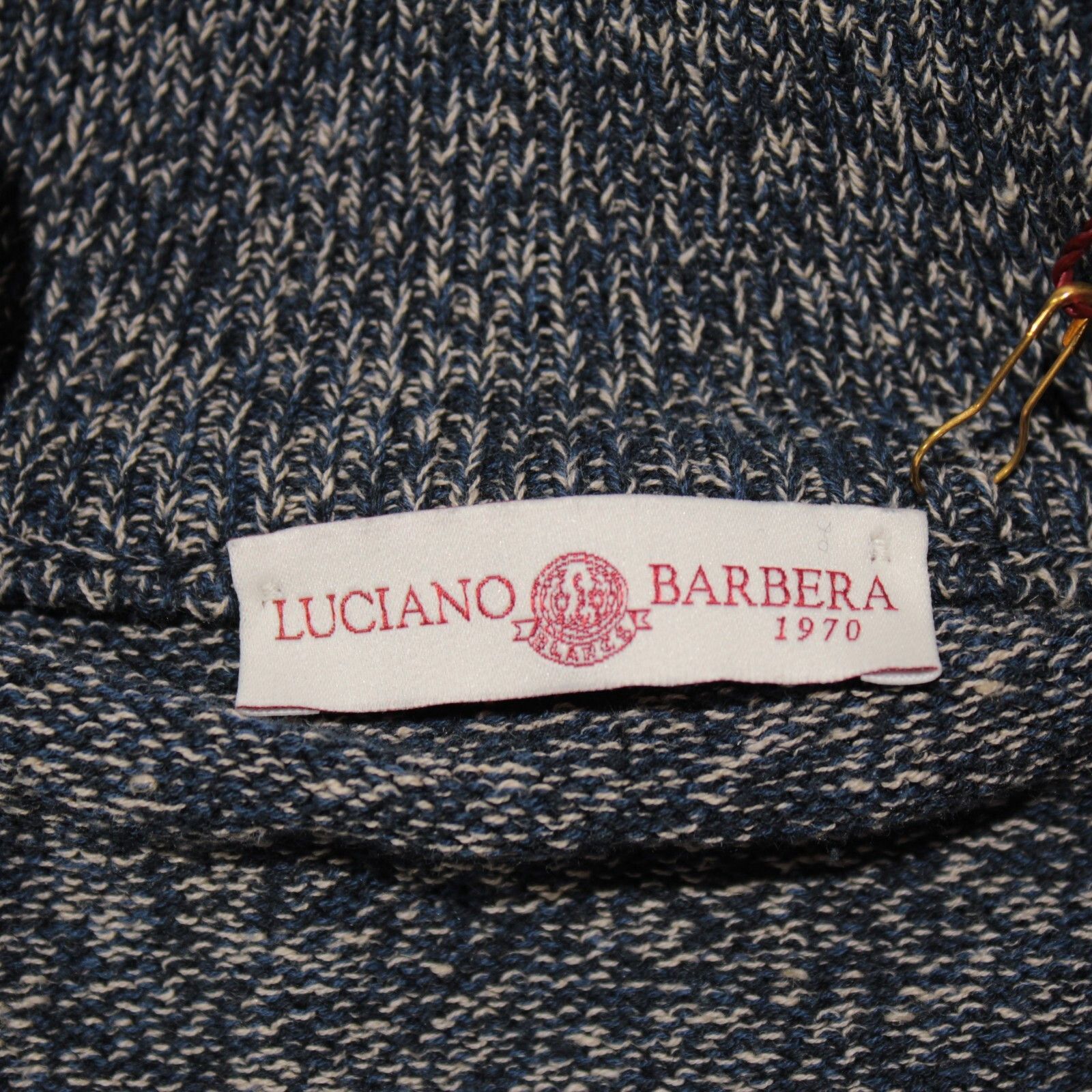 Luciano Barbera Luciano Barbera Sweater Size US M in Blue Size US M / EU 48-50 / 2 - 7 Thumbnail