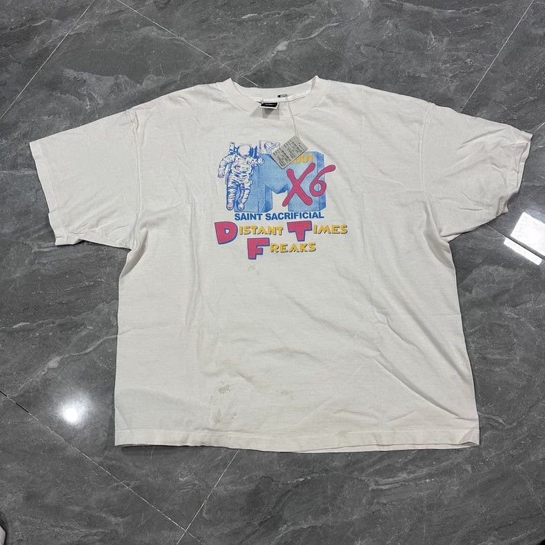 Saint Michael Saint Michael Digital English astronaut graffiti short sle Size US XXL / EU 58 / 5 - 1 Thumbnail