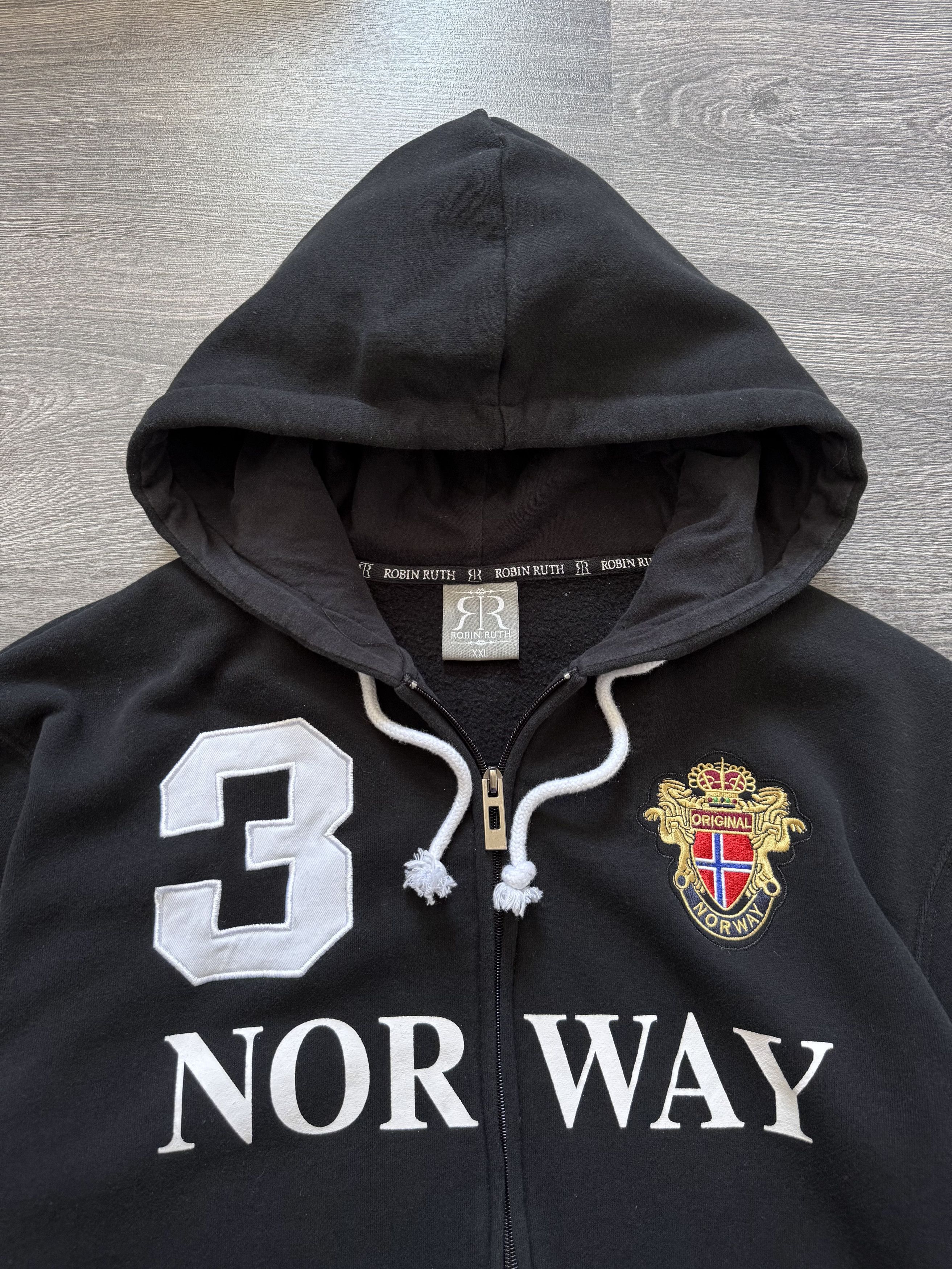 Robin Ruth Y2K Polo Ralph Lauren Style Robin Ruth Norway Zip Hoodie Size US XL / EU 56 / 4 - 6 Thumbnail