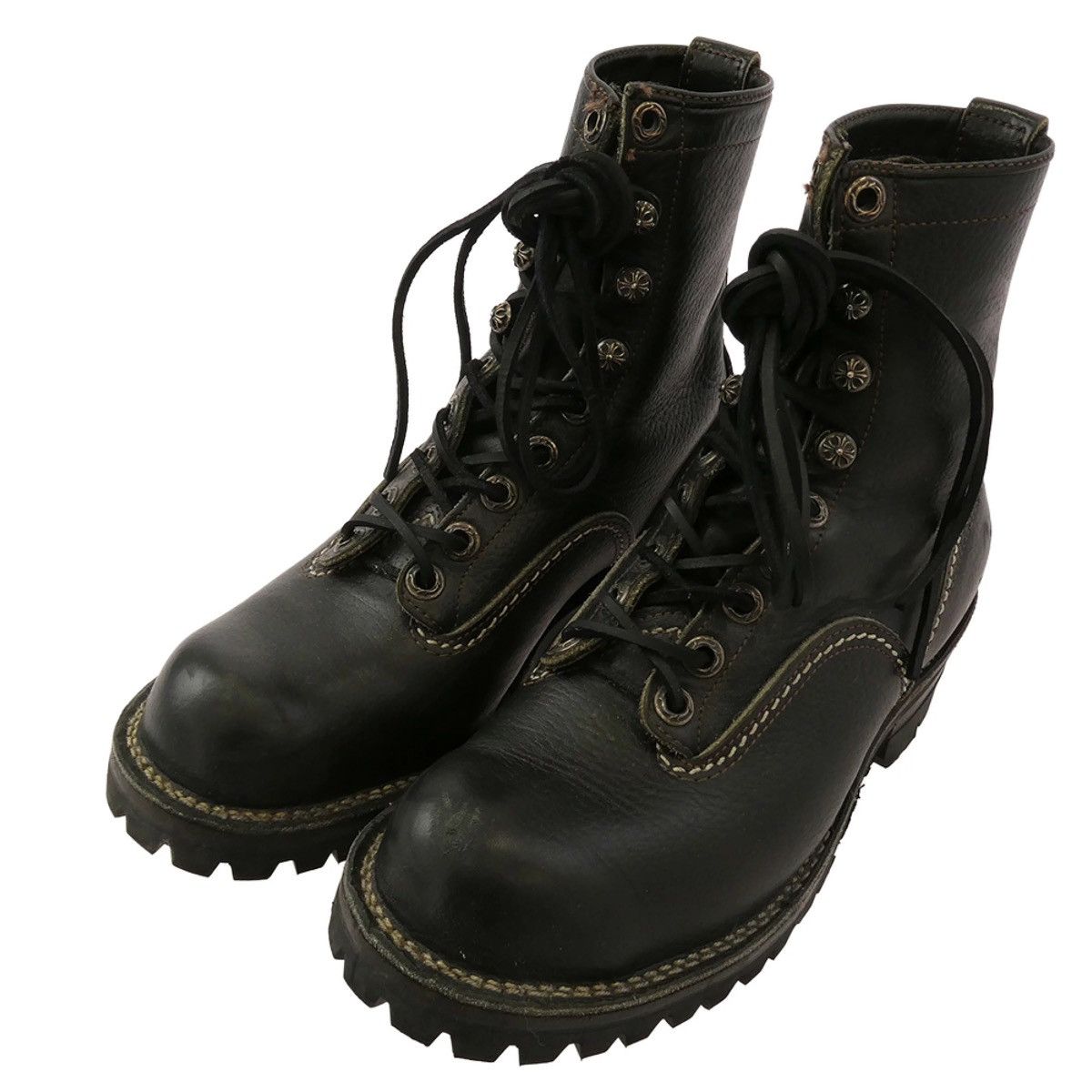 Chrome Hearts Old Chrome Hearts WESCO JOBMASTER Leather Boots 8.5E Size US 8.5 / EU 41-42 - 2 Thumbnail