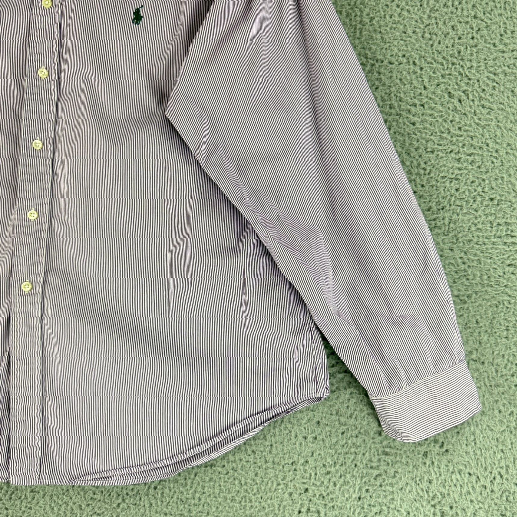 Ralph Lauren Ralph Lauren Button-Down Shirt Mens XXL Purple Stripe Long Sleeve Classic Size US XXL / EU 58 / 5 - 3 Thumbnail