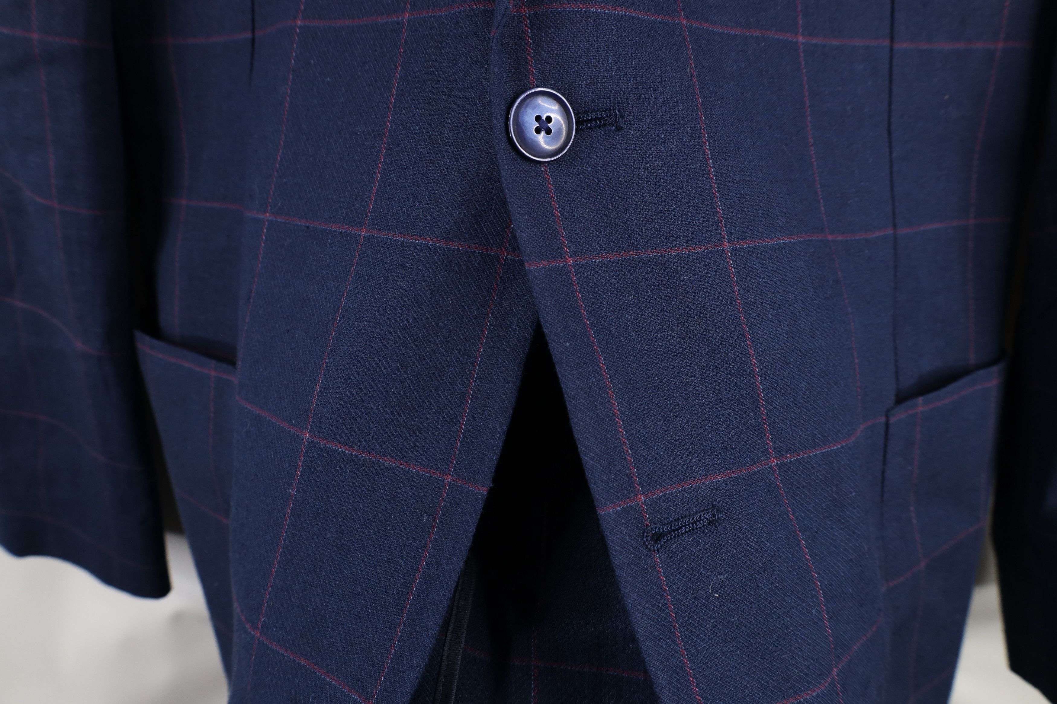 Tommy Hilfiger × Vintage Deadstock Vintage Tommy Hilfiger Suit Coat Blazer Jacket Size US XXL / EU 58 / 5 - 6 Thumbnail