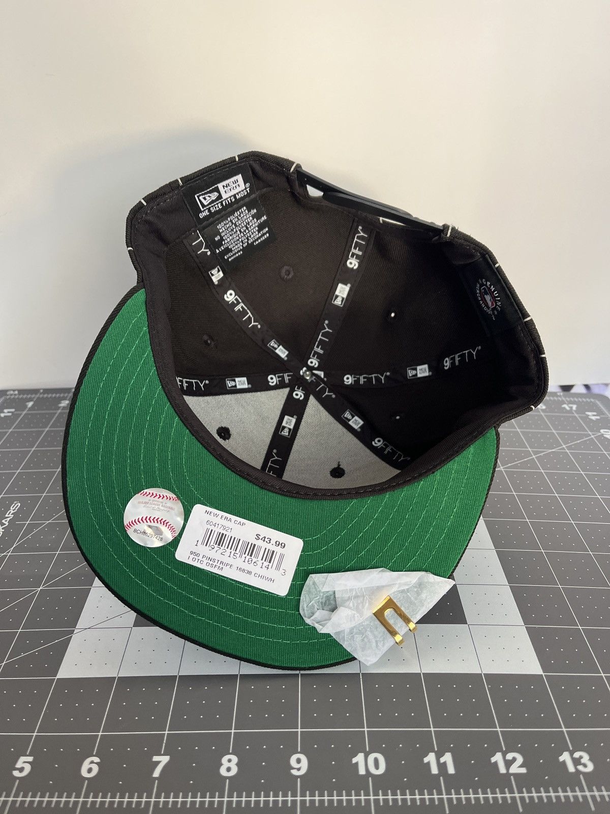 New Era Chicago White Sox Pinstripes Visor Pin 9fifty Snapback Size ONE SIZE - 4 Thumbnail