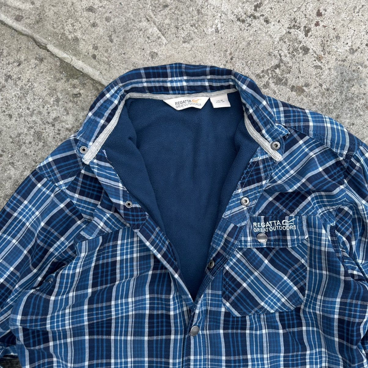 Flannel × Japanese Brand Vintage Flannel Plaid Button Up Checkered Regatta Y2K Size US M / EU 48-50 / 2 - 7 Thumbnail