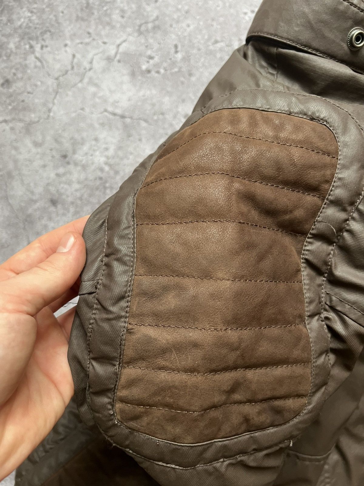 Harley Davidson × Vintage Harley Davidson Hooded Jacket Brown Size US XL / EU 56 / 4 - 15 Thumbnail