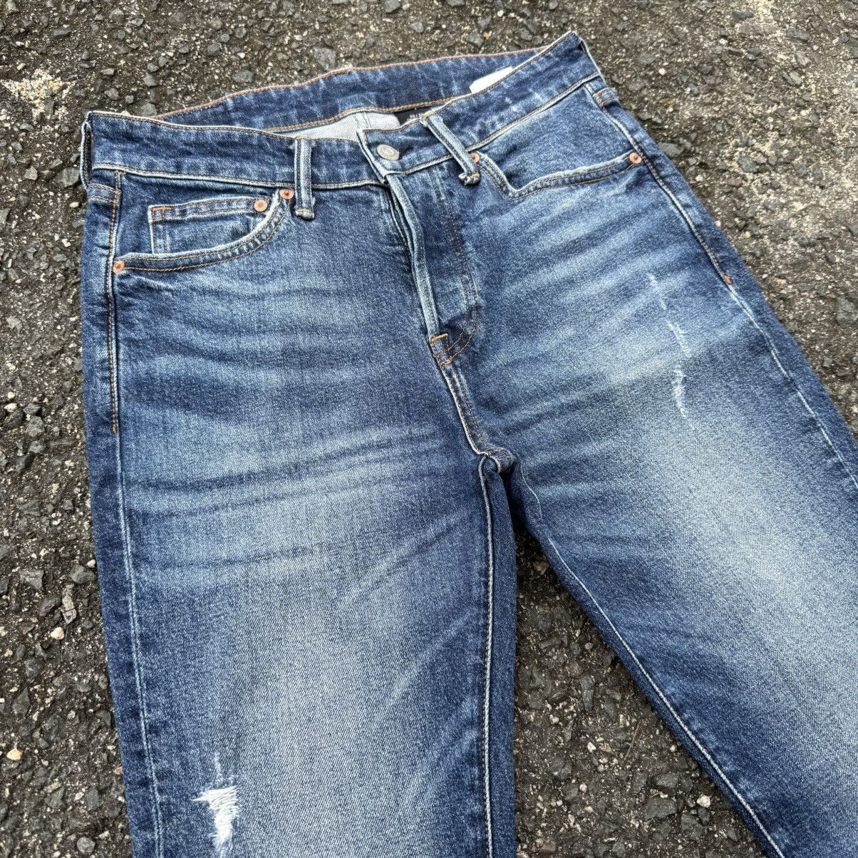 Japanese Brand VINTAGE & DENIM SLIM FIT BUTTONFLY JEANS PANTS Size US 30 / EU 46 - 4 Thumbnail