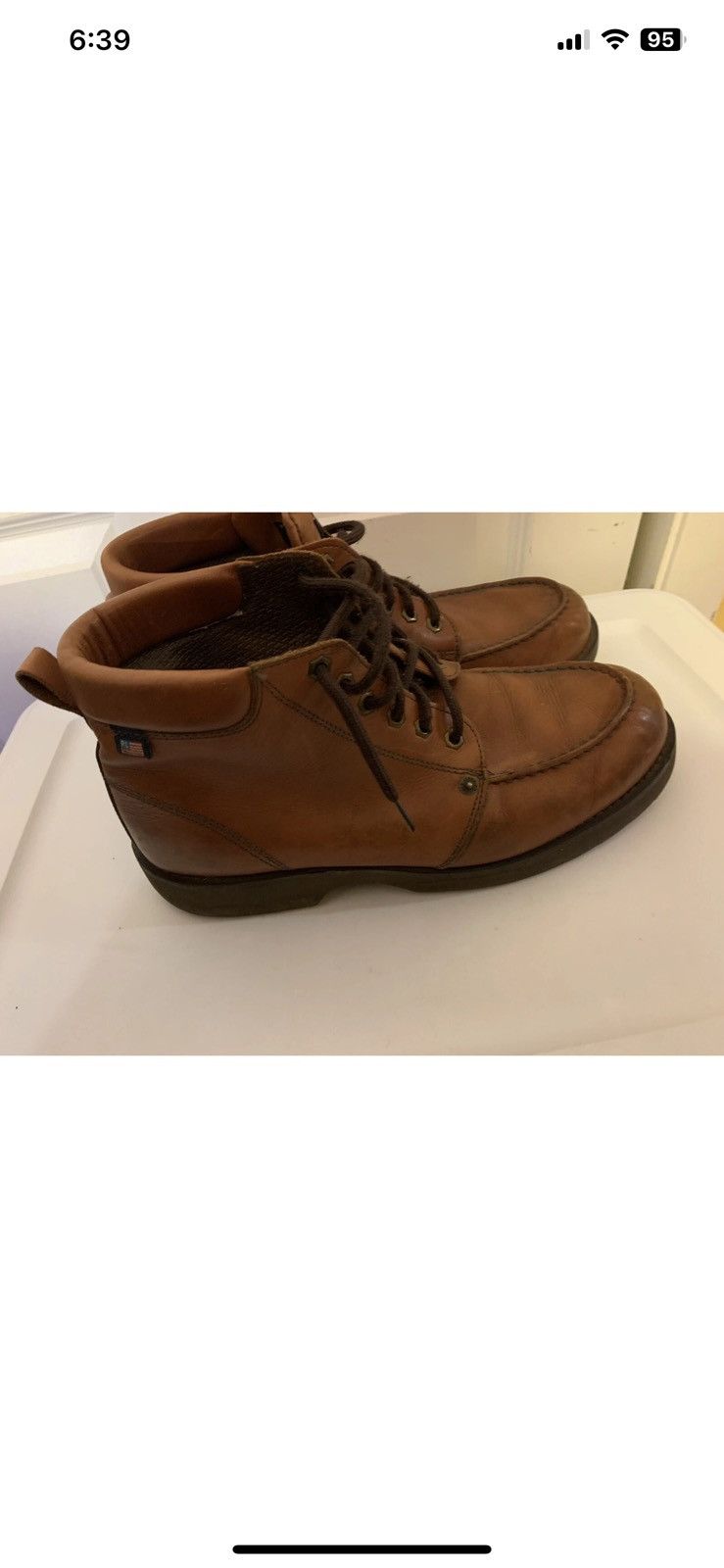Ralph Lauren Ralph lauren polo jeans co mens sz 12 boots hiking work Size US 12 / EU 45 - 3 Thumbnail