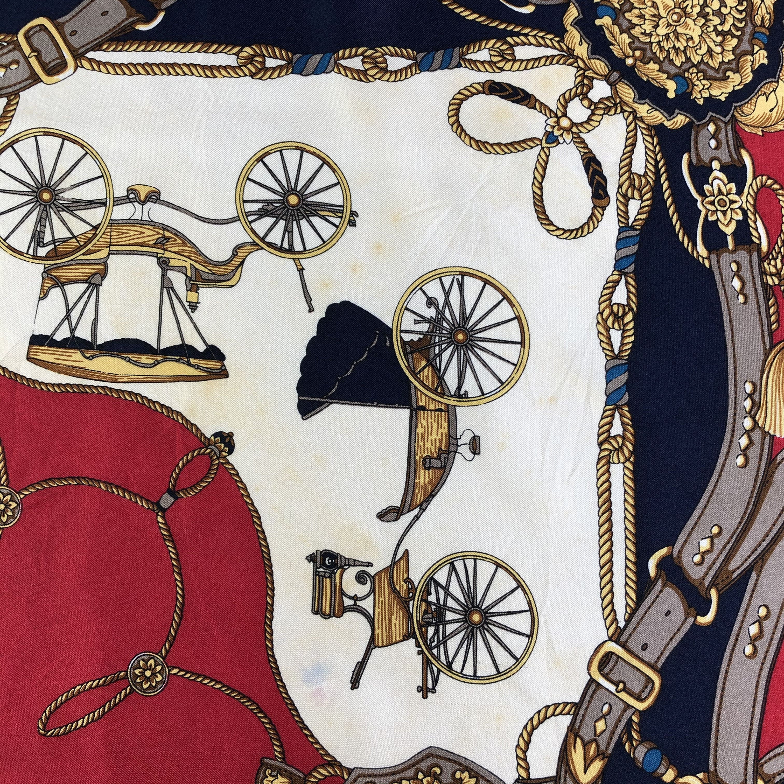 Vintage Vintage Silk Scarf Size ONE SIZE - 8 Thumbnail