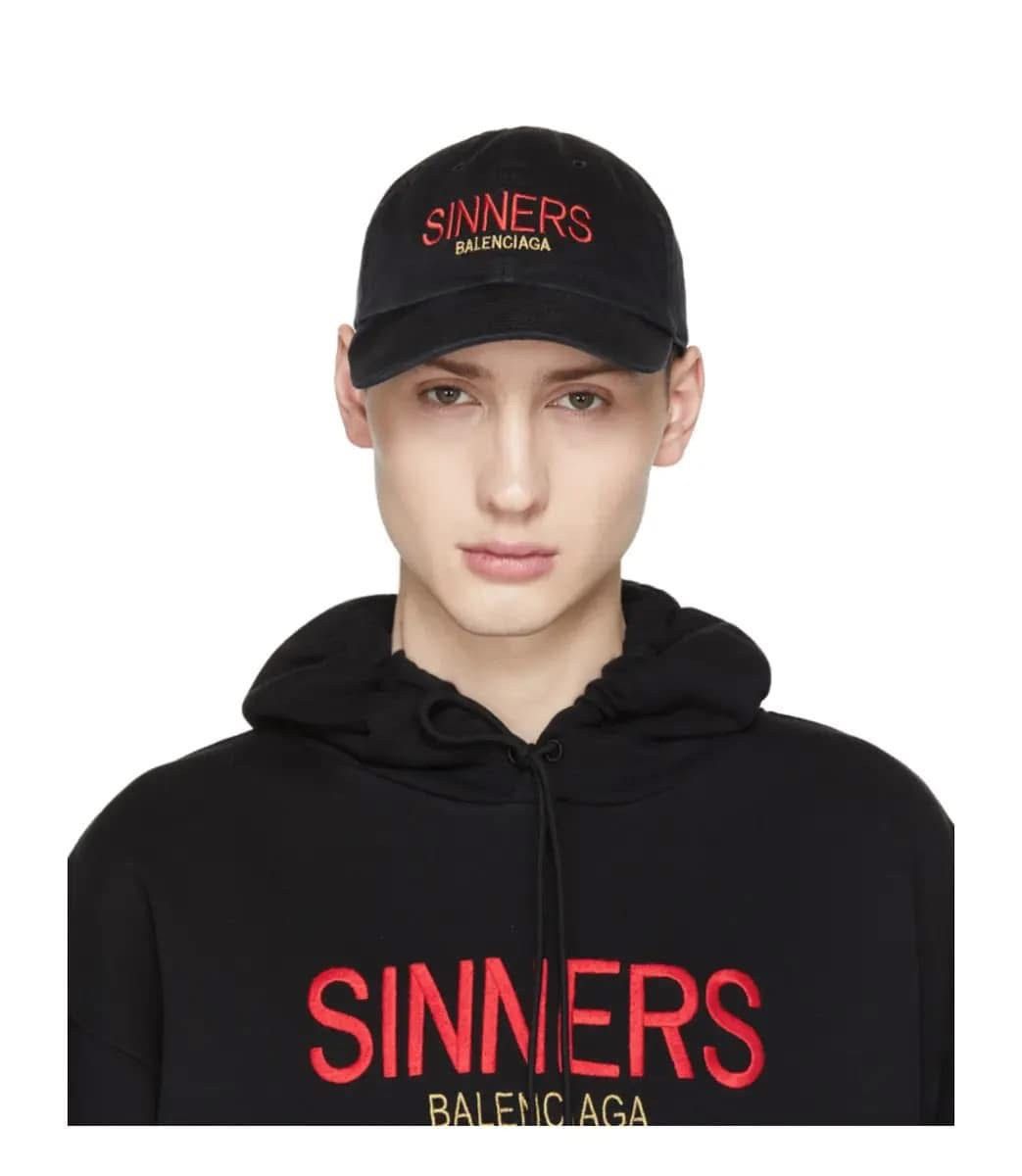 Balenciaga Sinners cap Size ONE SIZE - 1 Thumbnail