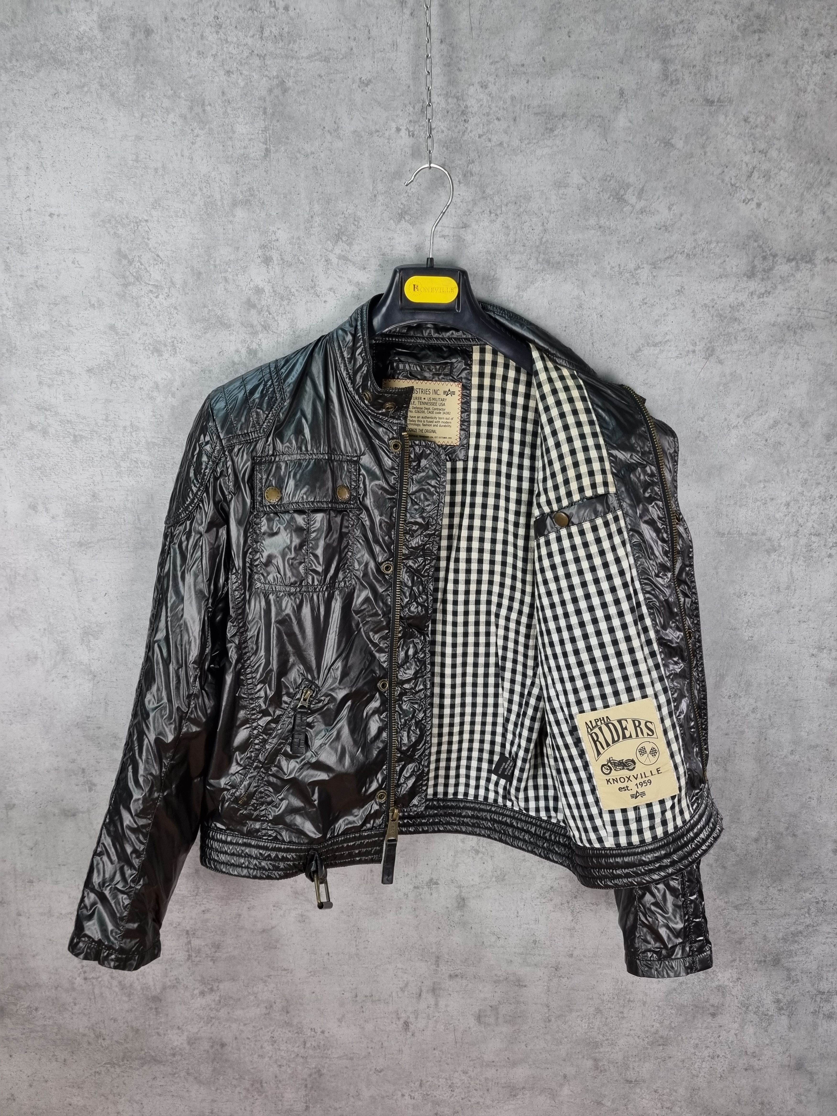 Alpha Industries Alpha Riders Knoxville US Military Biker Jacket Size US M / EU 48-50 / 2 - 9 Thumbnail