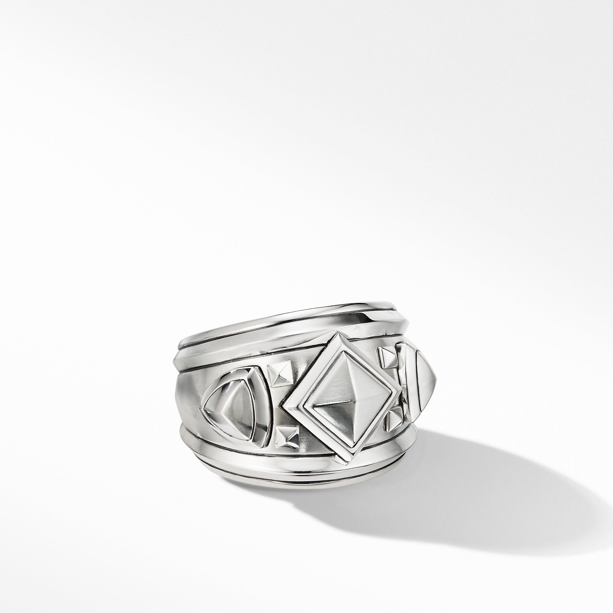 David Yurman o1w1db10525 R14599 Ring in Sterling Silver & 18.6mm Size ONE SIZE - 3 Thumbnail