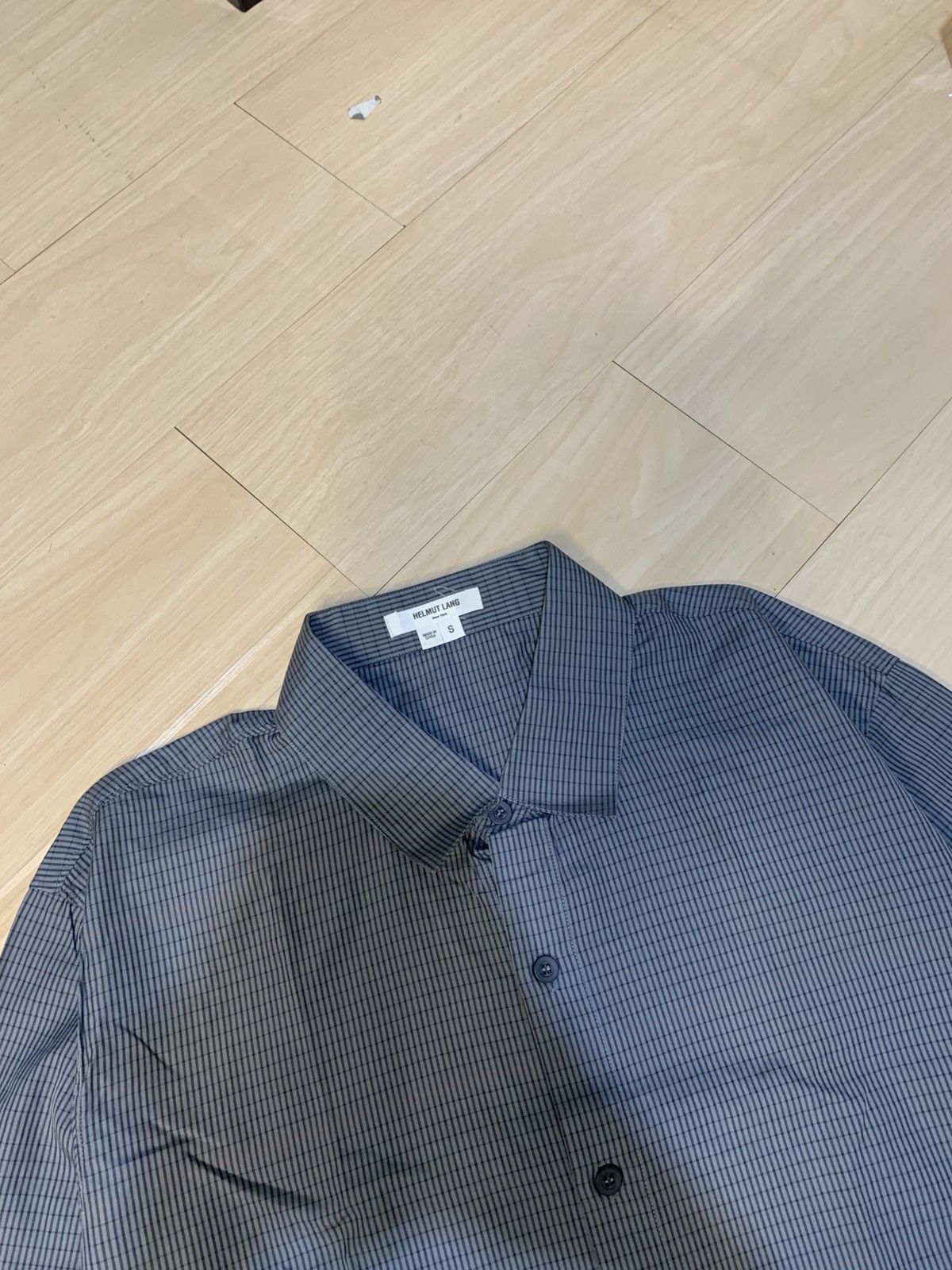 Helmut Lang Helmut Lang Button Ups Plaid Shirt Size US S / EU 44-46 / 1 - 5 Thumbnail