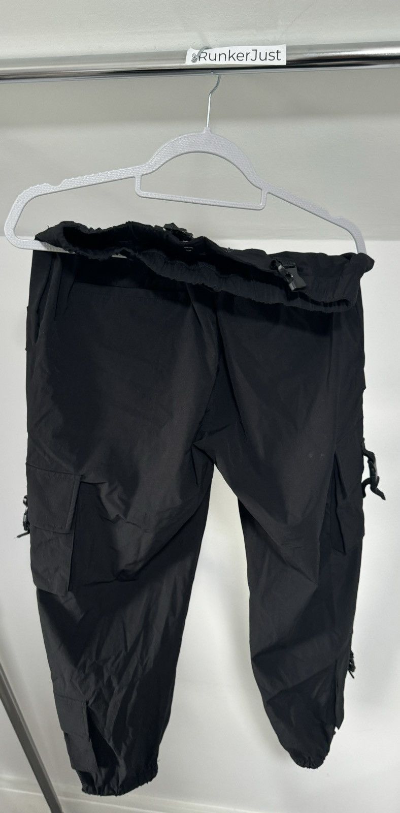 Japanese Brand Danke Schon - Black Cargo Pants Size US 30 / EU 46 - 1 Thumbnail