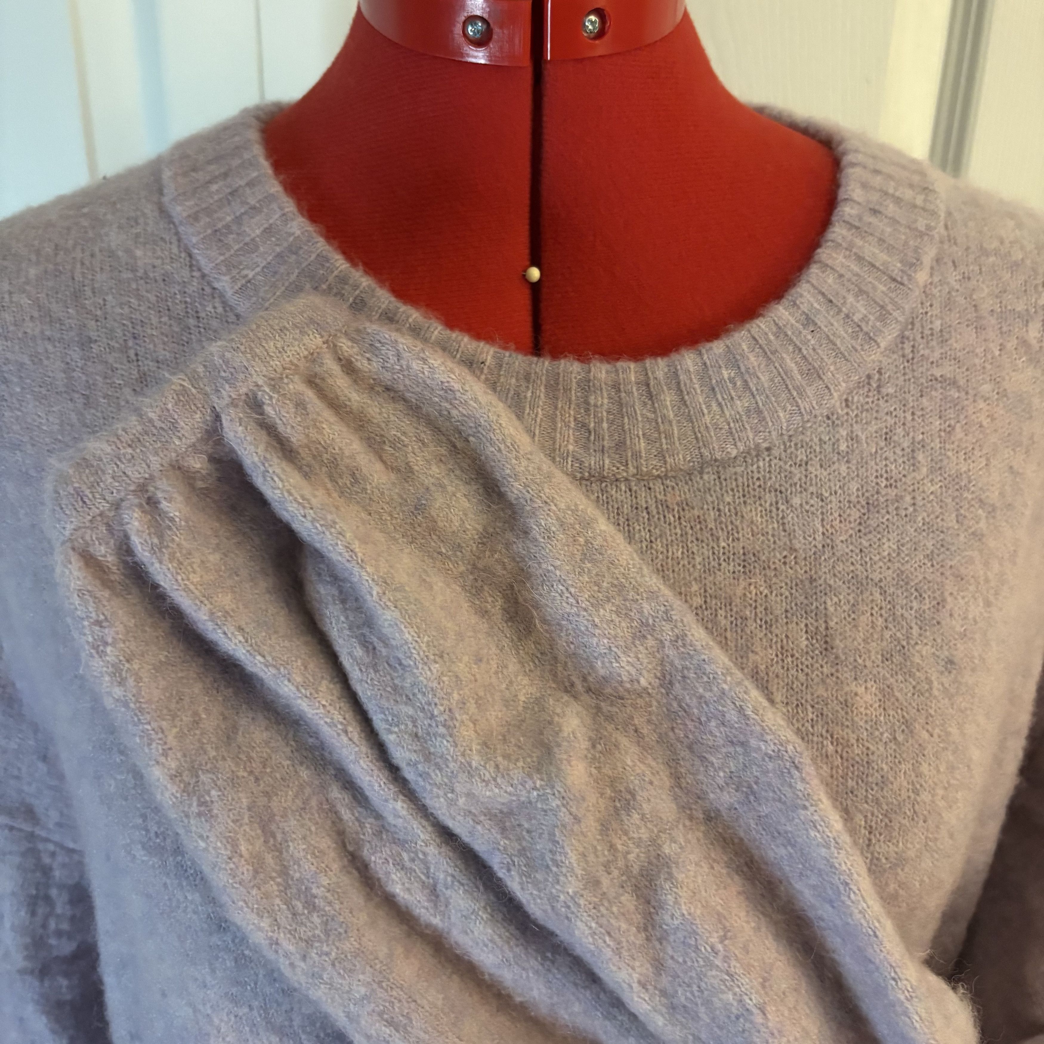 Madewell Madewell Payton Pullover Heather Lilac Sweater size M Size M / US 6-8 / IT 42-44 - 3 Thumbnail