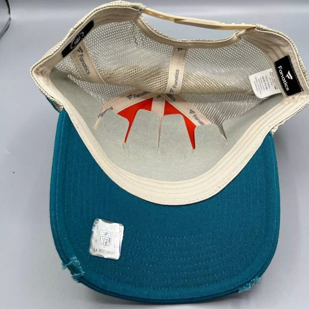 Other Miami Dolphins Trucker Hat Men Fanatics NFL Snap Back Cap Size ONE SIZE - 5 Thumbnail