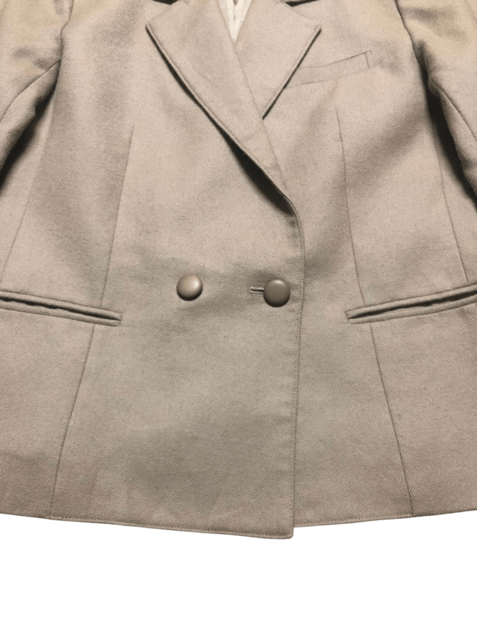 Chloe Miss Chloe Double Breasted Wool Coat Jacket Size XS / US 0-2 / IT 36-38 - 7 Thumbnail