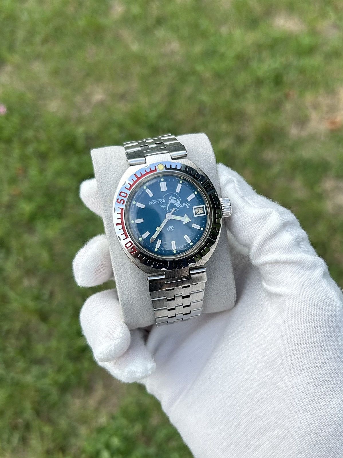 Vintage Vintage Watch Vostok Amphibia Automatic Diver 1990s Size ONE SIZE - 3 Thumbnail