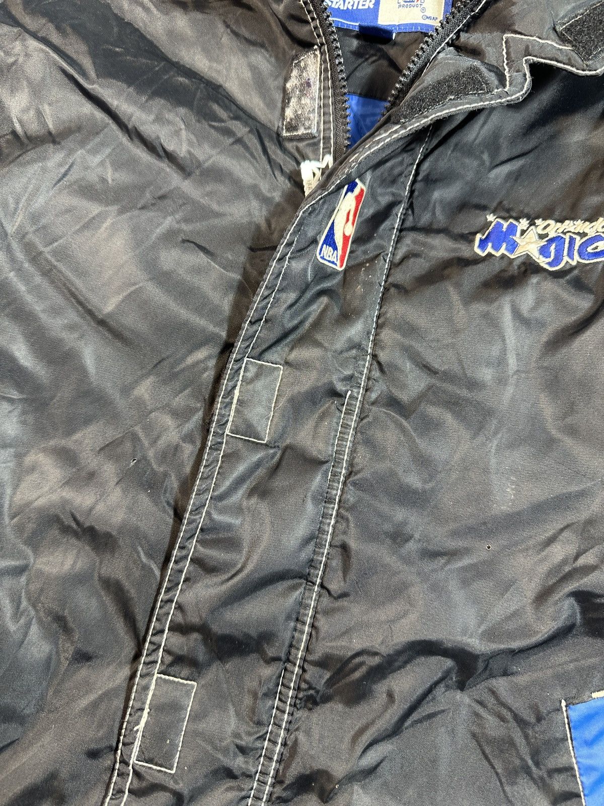 NBA × Starter × Vintage Vintage NBA Starter Orlando Magic Jacket Back Logo Rare USA Size US M / EU 48-50 / 2 - 7 Thumbnail