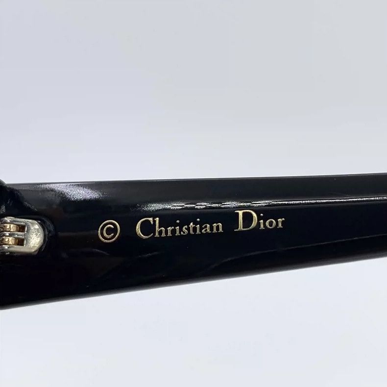 Dior Christian Dior Black Logo Sunglasses-2505 Size ONE SIZE - 8 Thumbnail