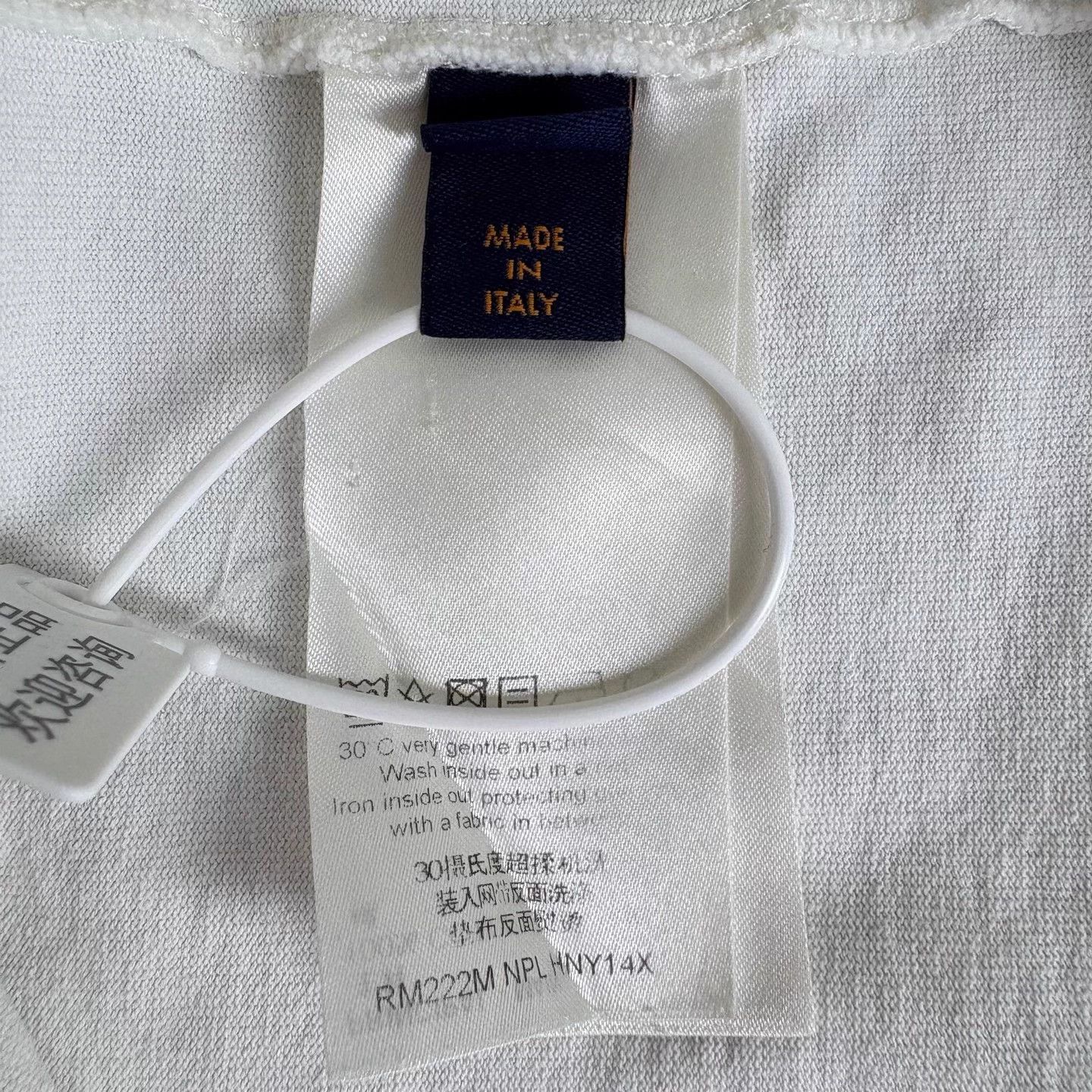 Louis Vuitton LV SS22 Spread Logo Airplane Embro Crew Short Tee M Size US M / EU 48-50 / 2 - 4 Thumbnail