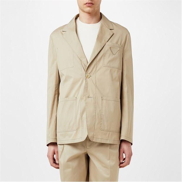 PRADA Triangle Patch Blazer - M