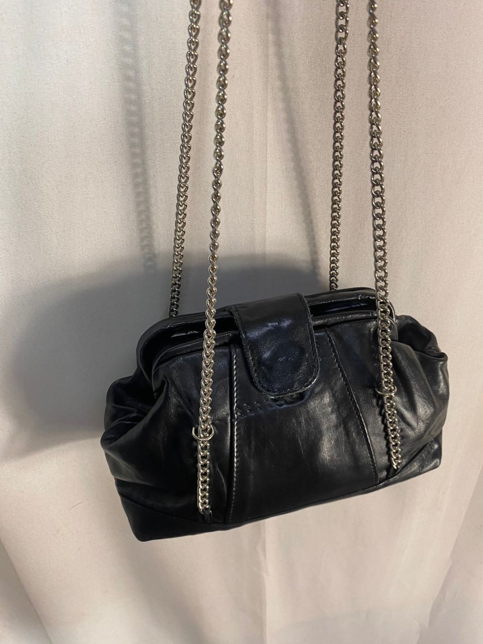 Japanese Brand × Tricot Comme des Garcons × Vintage Vintage tricot Comme des garçons chains shoulder bag Size ONE SIZE - 3 Thumbnail