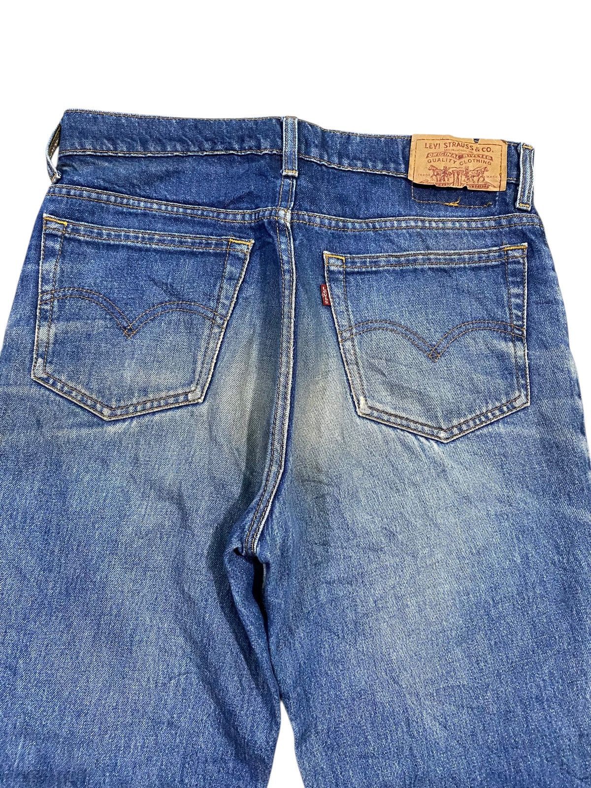 Levi's Vintage levis 515 distressed denim regular fit Size US 32 / EU 48 - 7 Thumbnail
