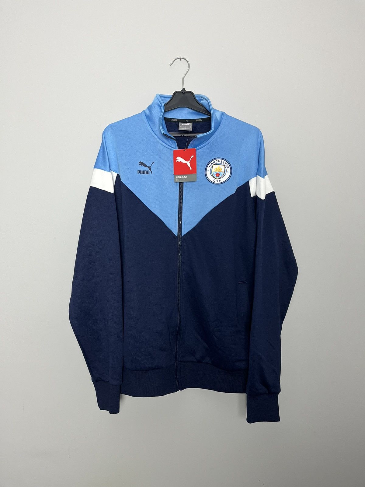 Puma Puma Manchester City zip sweatshirt with tags soccer footbal Size US L / EU 52-54 / 3 - 1 Thumbnail