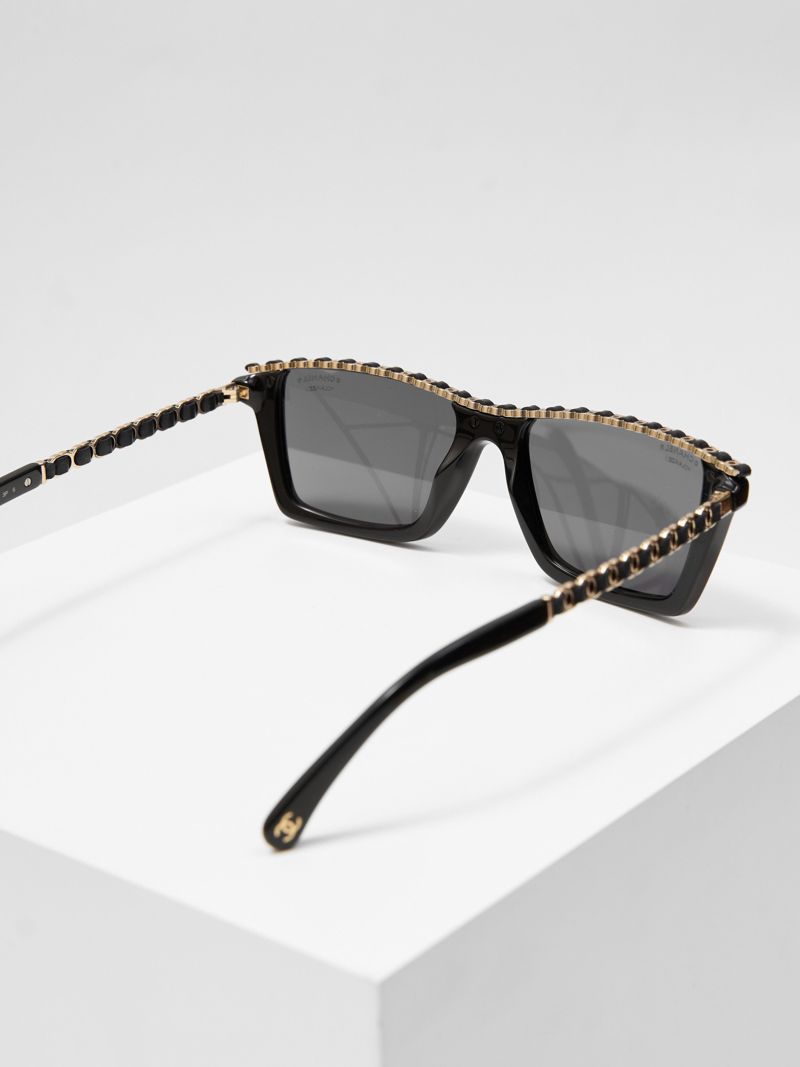 Chanel Chanel 5548-Q Rectangle Sunglasses Size ONE SIZE - 6 Thumbnail