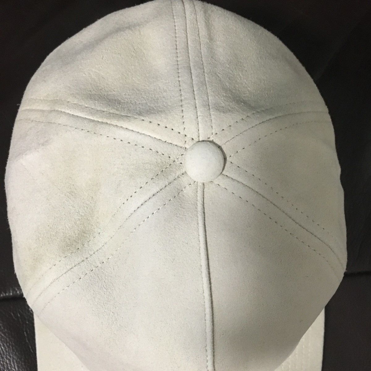 Kith Kith KXTH Suede Serif Pinch Crown Cap Waffle Size ONE SIZE - 4 Thumbnail