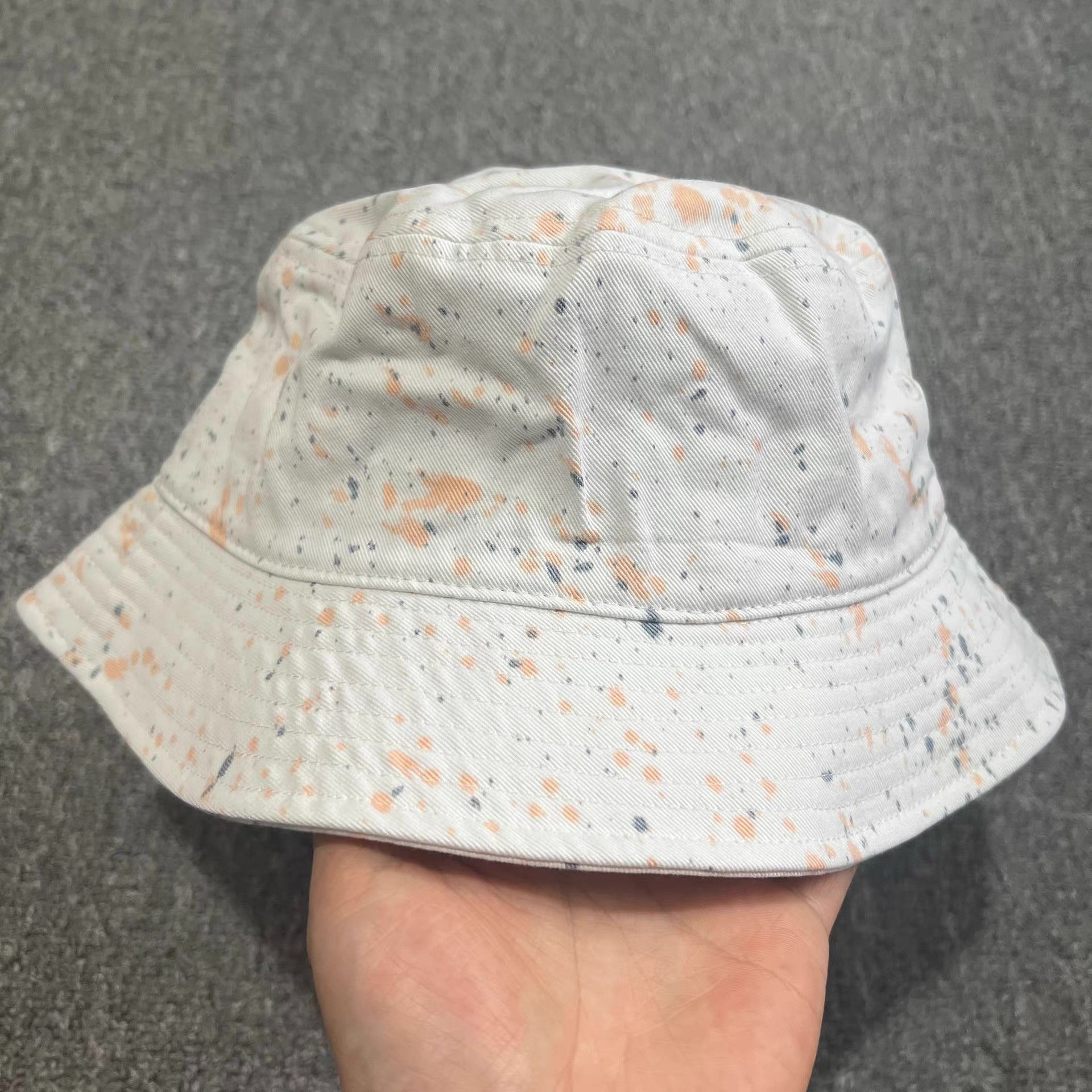Cross Colours Cross Colours Embroidered Splash Ink Bucket Hat Q7 Size ONE SIZE - 5 Thumbnail