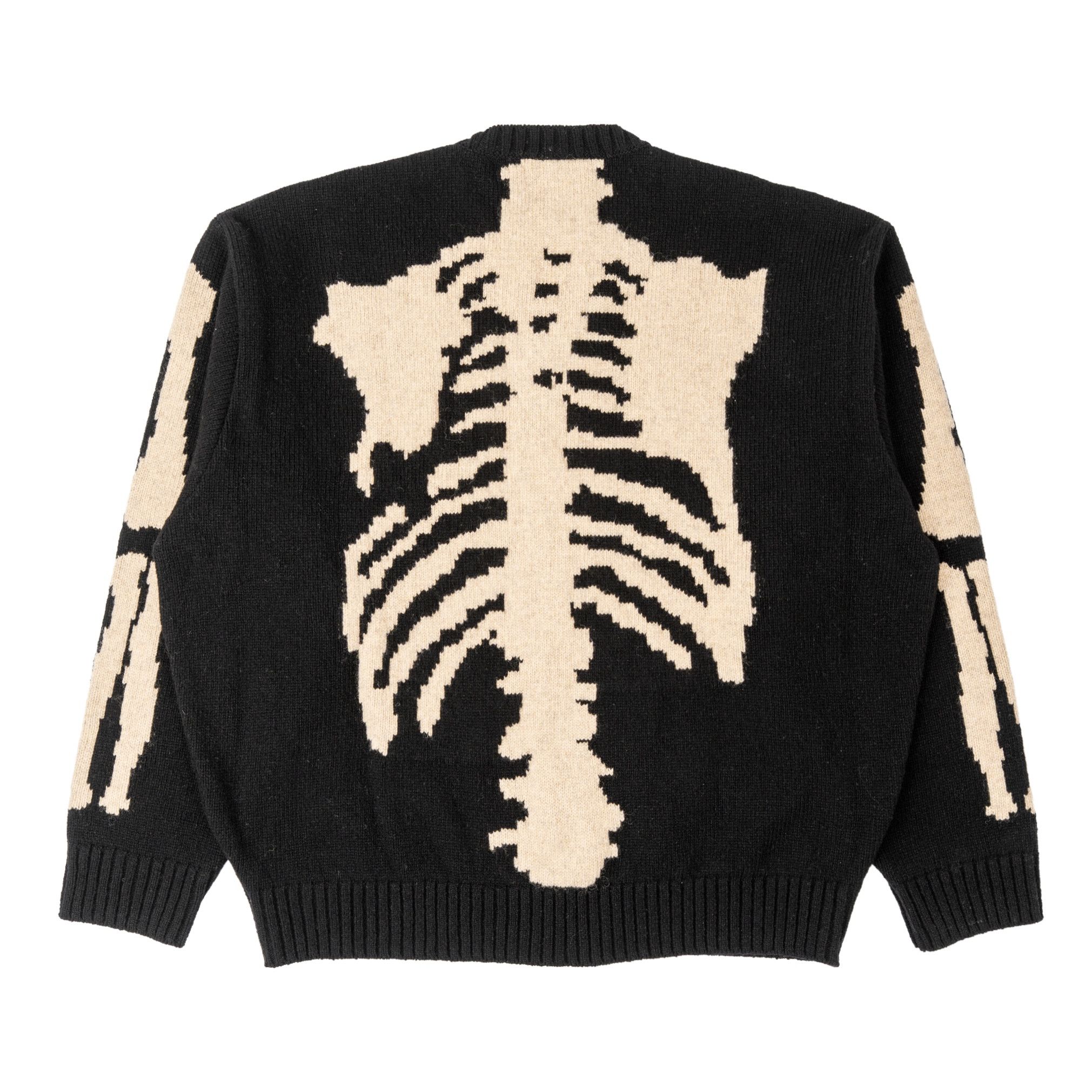 Kapital Bone Knit Sweater Black White Size US XS / EU 42 / 0 - 1 Thumbnail