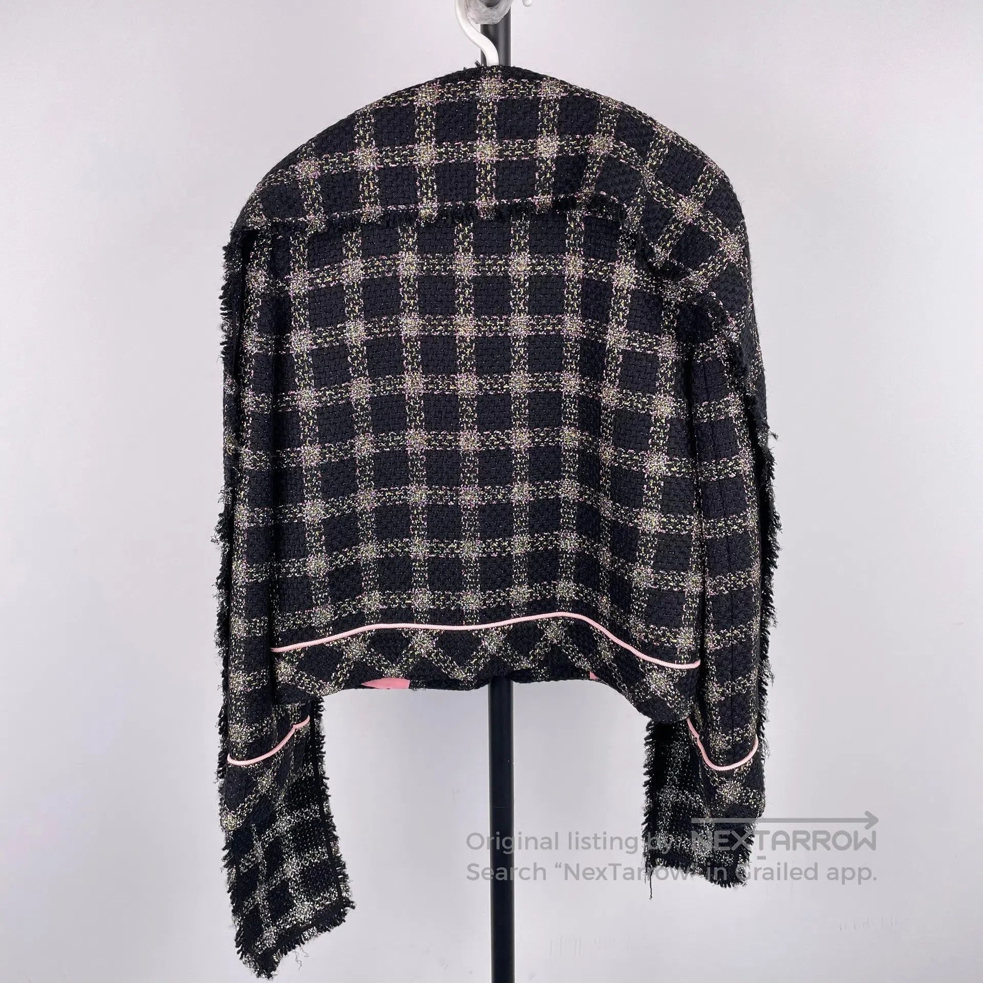 Gucci Guicci Gold and silver thread tweed lady's jacket small Xi Size S / US 4 / IT 40 - 2 Thumbnail