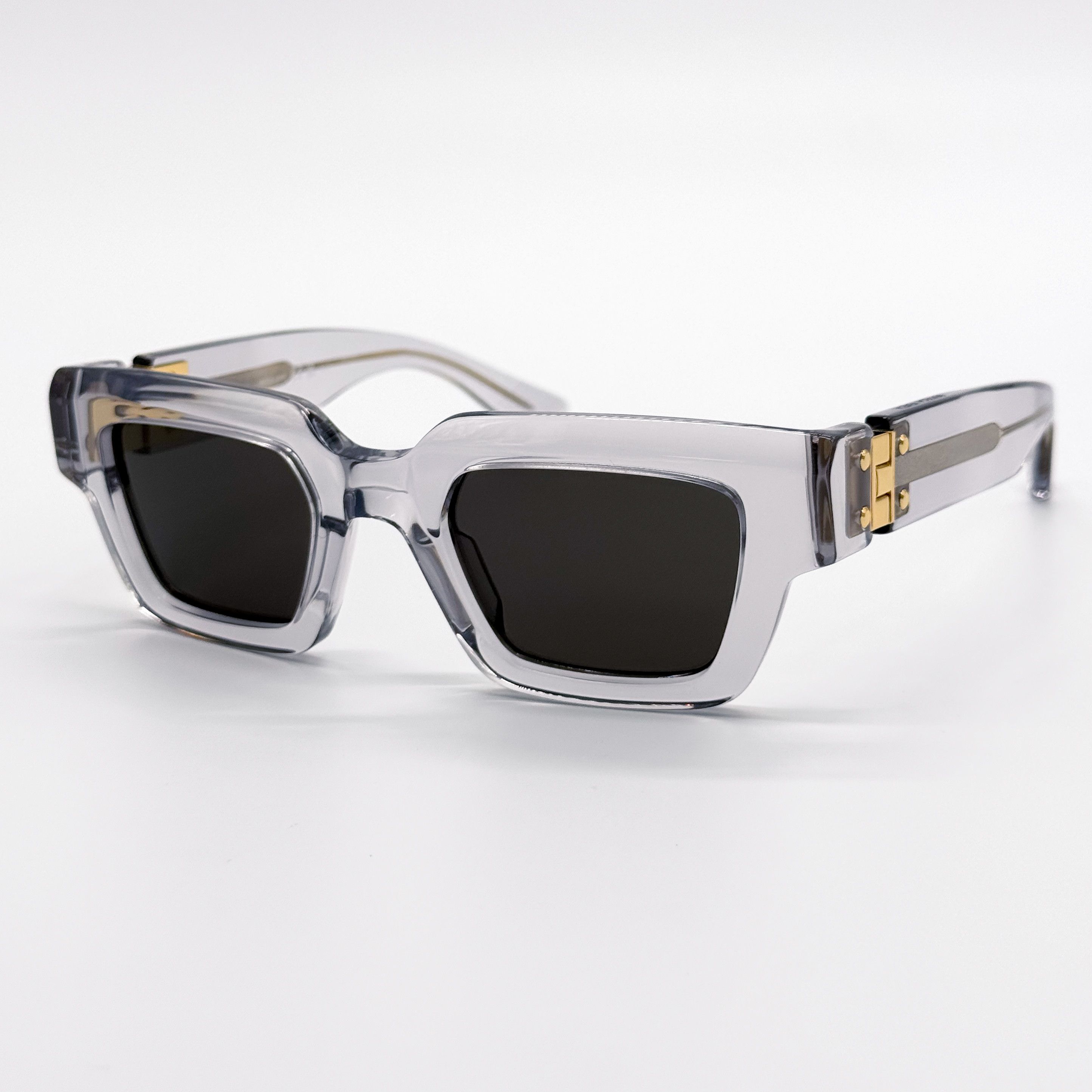Bottega Veneta NEW BOTTEGA VENETA BV1230S 001 SUNGLASSES UNISEX CRYSTAL Size ONE SIZE - 4 Thumbnail