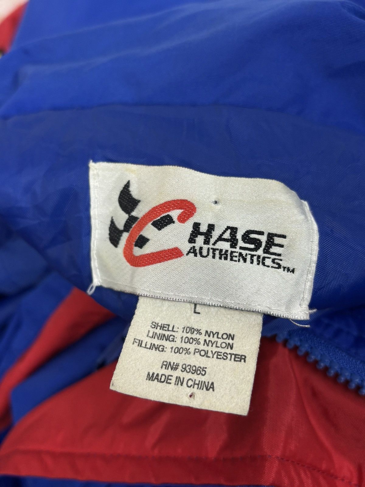 Chase Authentics 90s Chase Jeff Gordon #24 Nascar DuPont Racing Jacket Blue L Size US L / EU 52-54 / 3 - 9 Thumbnail