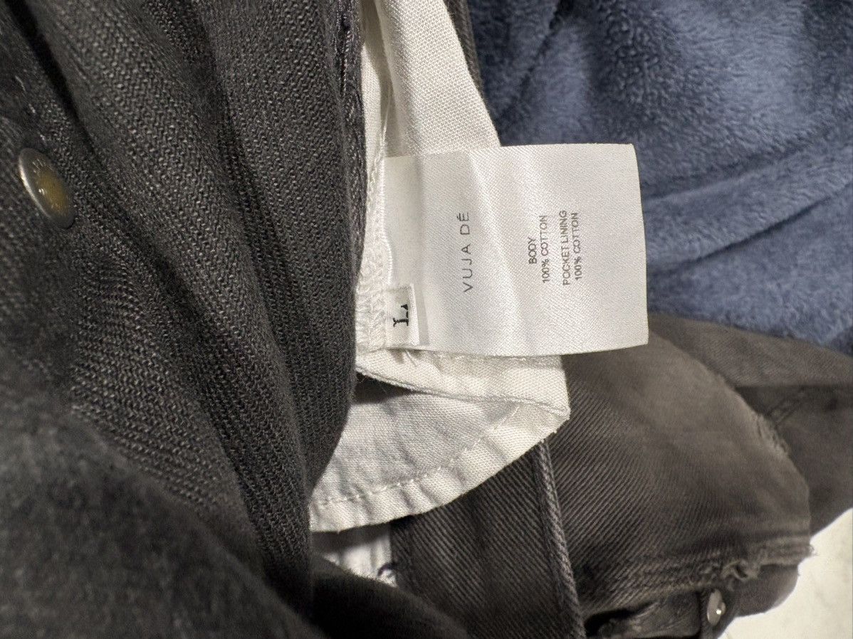 Vuja De GUNTHER DESTROYED DOUBLE-KNEE PANTS IN BRUSHED COTTON Size US 35 - 8 Thumbnail