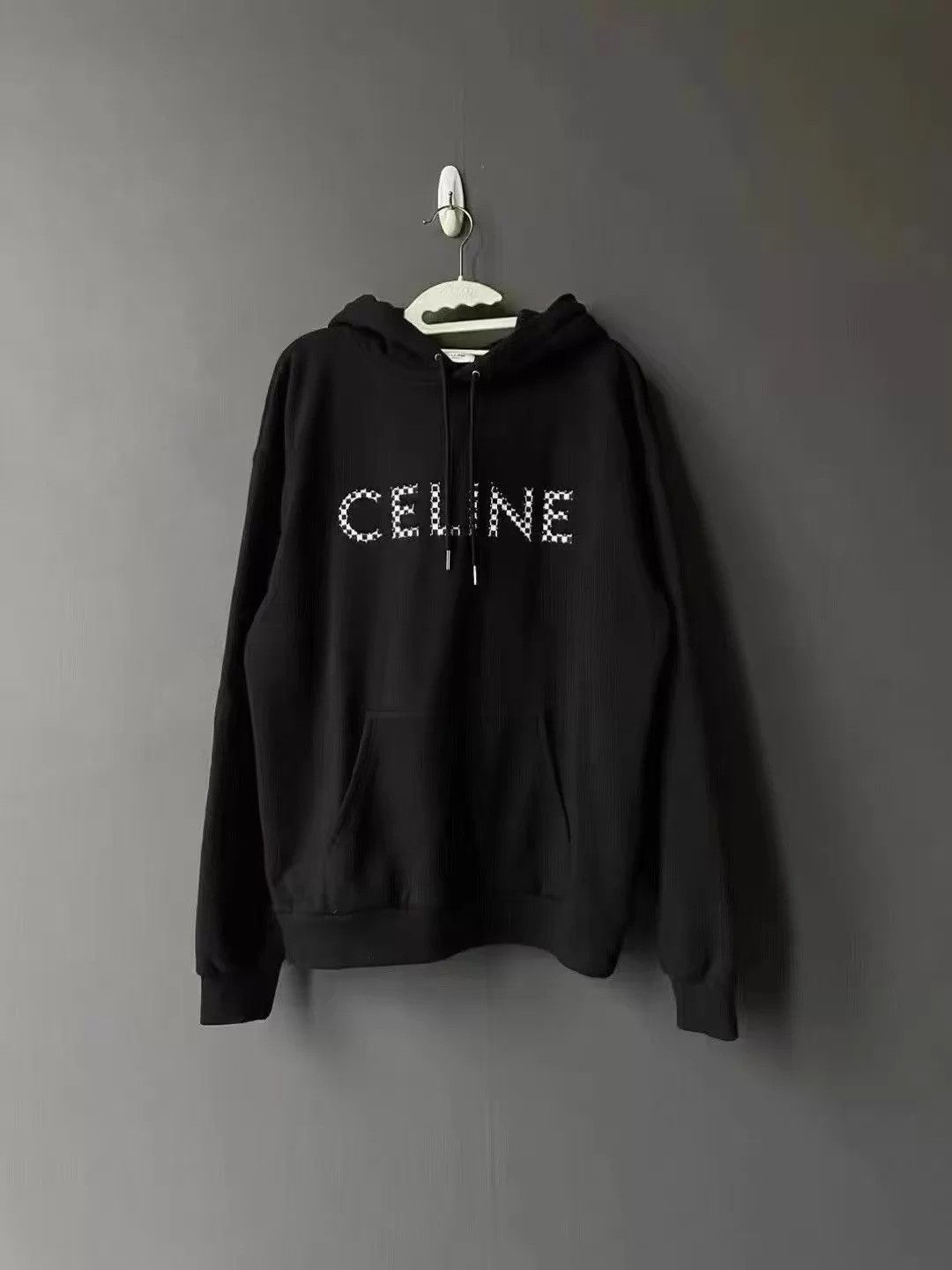 Celine Celine Checkerboard Rivet Hoodie M BNWT Size M / US 6-8 / IT 42-44 - 1 Thumbnail