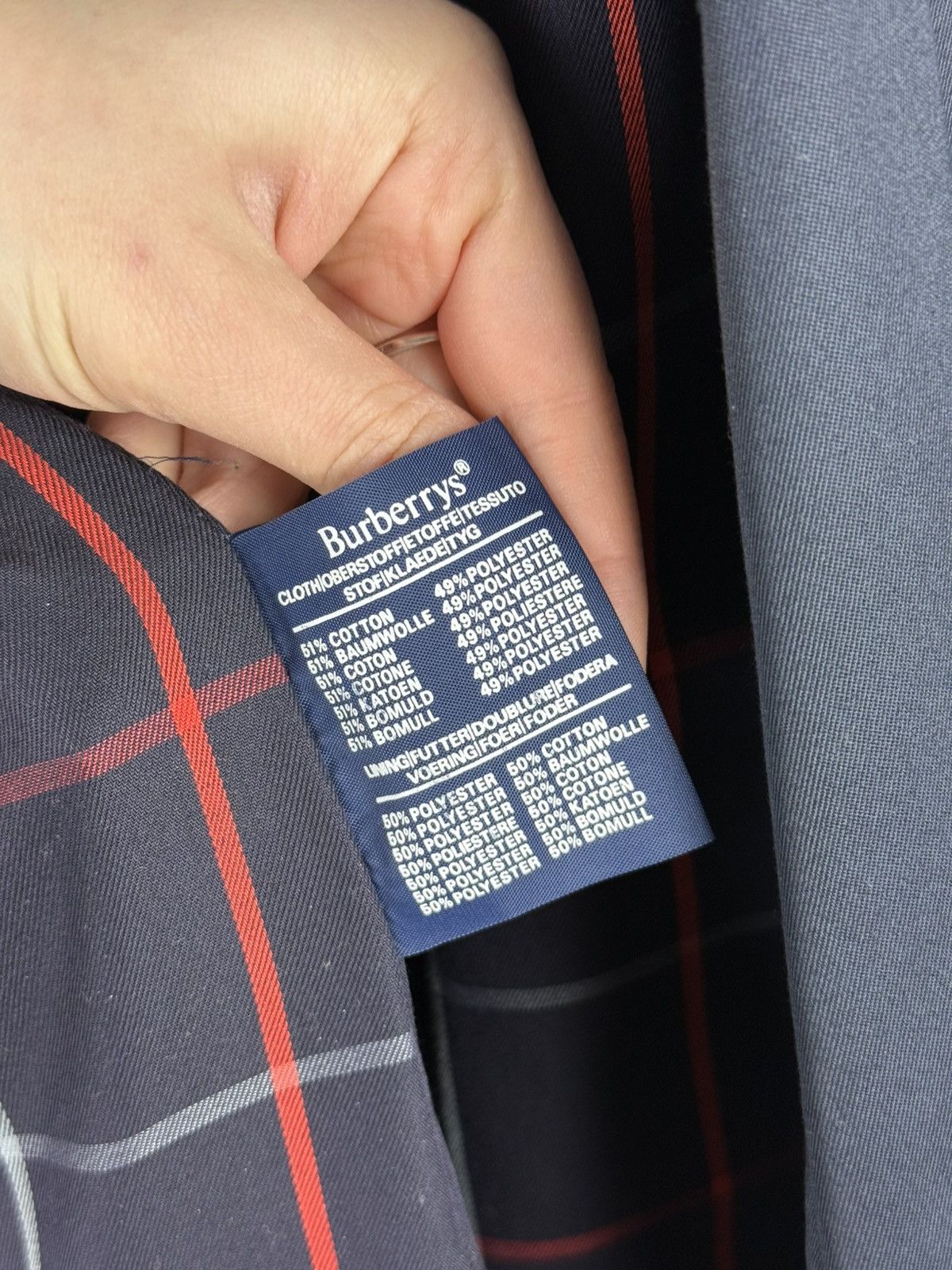 Burberry Burberrys Vintage Belted Double Breasted Trench Coat Jacket Size XXL / US 16-18 / IT 52-54 - 25 Thumbnail