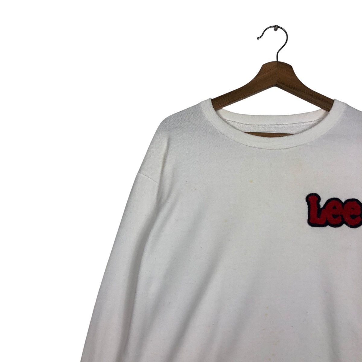 Japanese Brand 📌Vintage Sweatshirt Crewneck Lee Union Made Big Logo Size US L / EU 52-54 / 3 - 8 Thumbnail