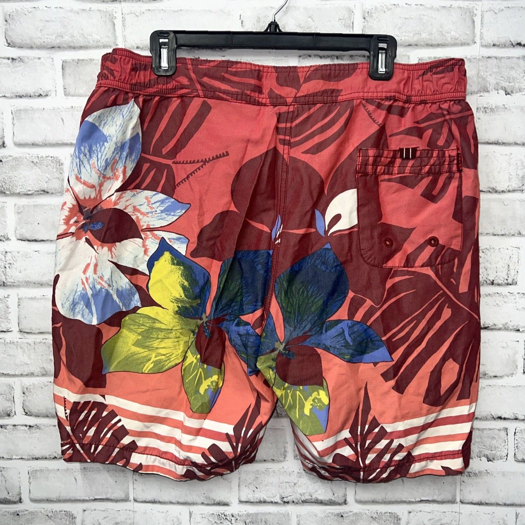 Tommy Bahama Tommy Bahama Relax Swim Trunks Mens Size L 38 Multicolor Trunks Beach Swim Bottoms Size US 33 - 4 Thumbnail