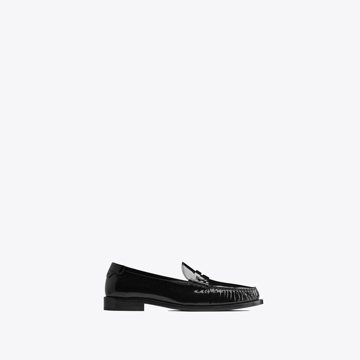 Saint Laurent Paris o1bcso1str0724 Le Loafer in Black Size US 8 / EU 41 - 1 Thumbnail
