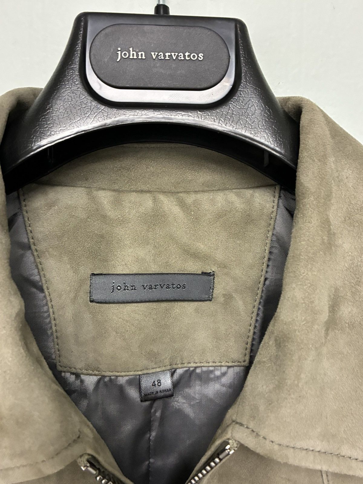 John Varvatos Grendale Suede Jacket EU 48 USA 38 Size US M / EU 48-50 / 2 - 13 Thumbnail