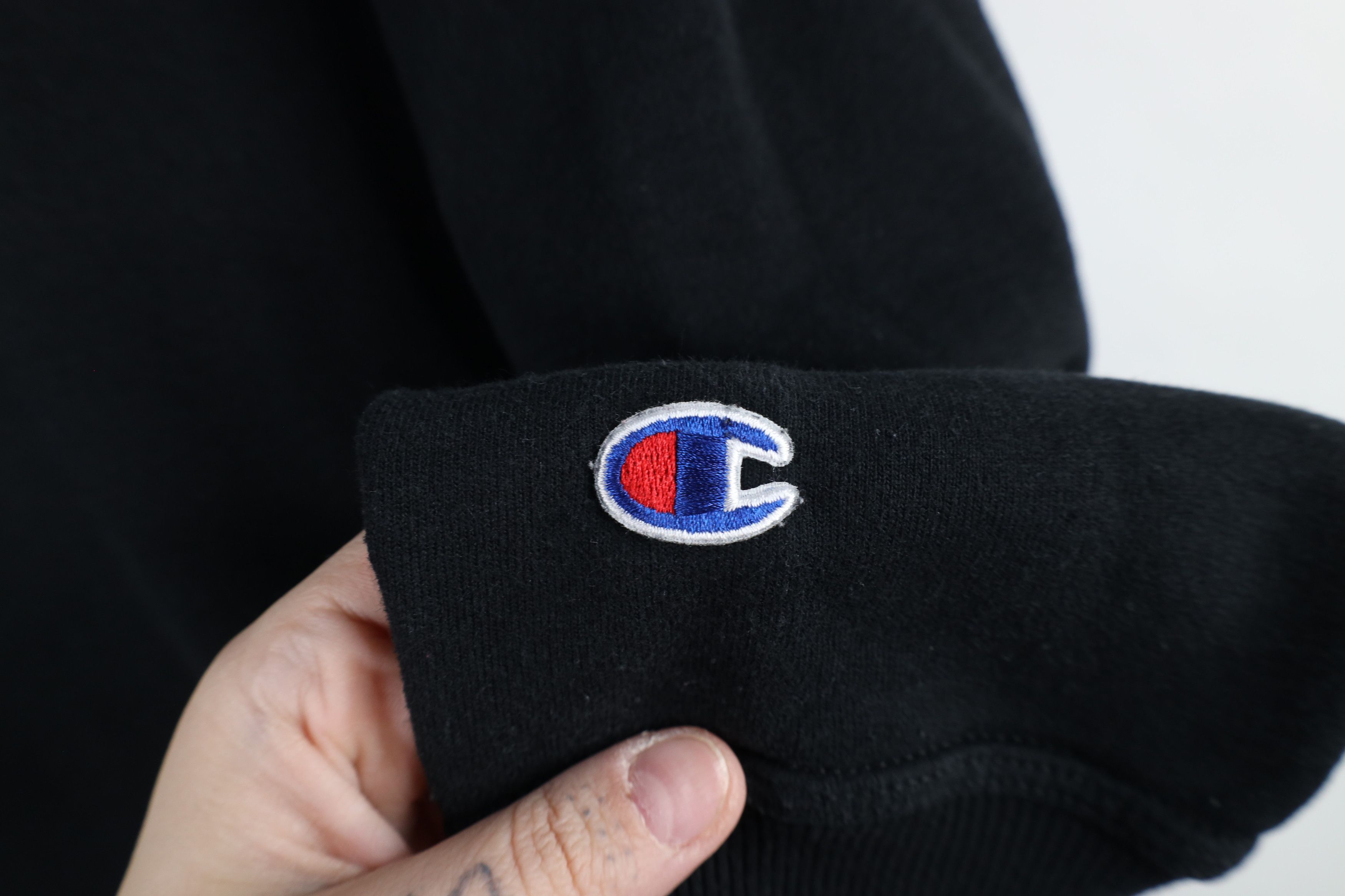 Champion × Vintage Vintage Champion Triple Classic Logo Crewneck Sweatshirt Size US L / EU 52-54 / 3 - 4 Thumbnail