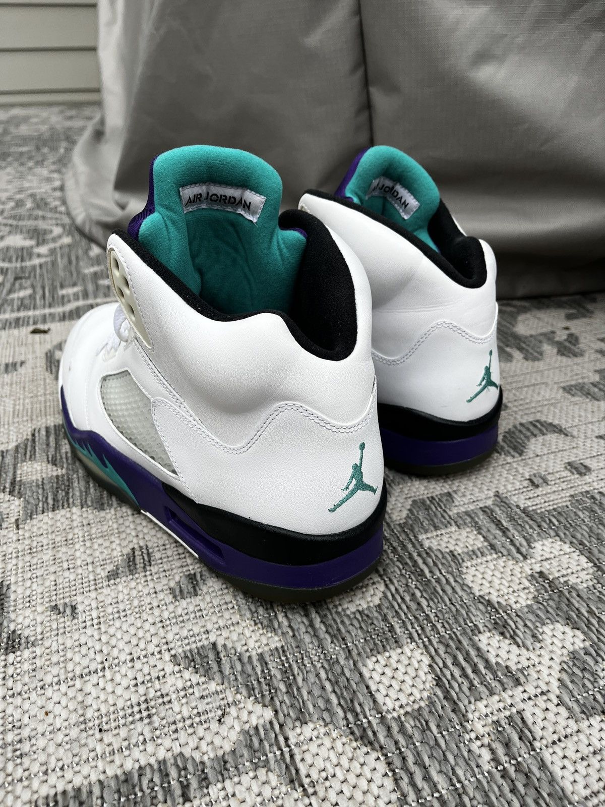 Jordan Brand Air Jordan 5 White Grape Sneakers (unisex) Size US 12 / EU 45 - 12 Thumbnail