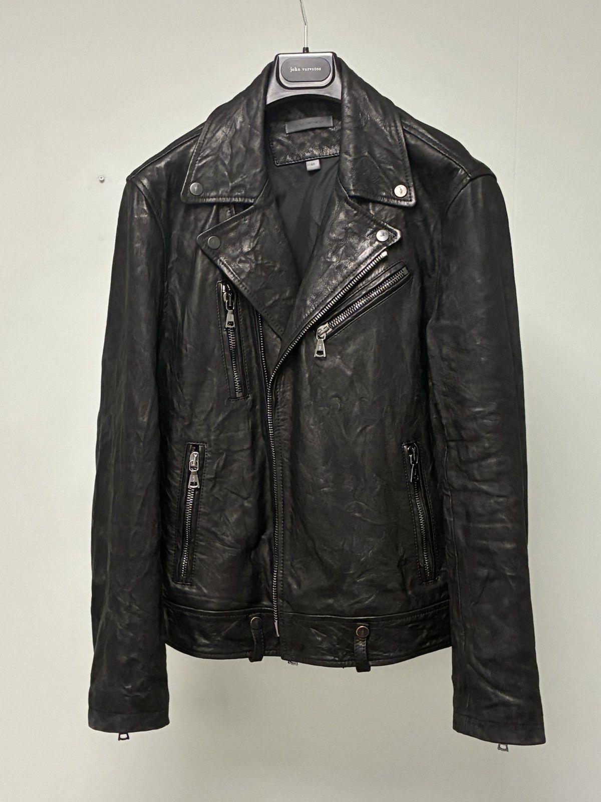 John Varvatos Chelsea Biker Jacket. EU 46 usa 36 Size US S / EU 44-46 / 1 - 14 Thumbnail